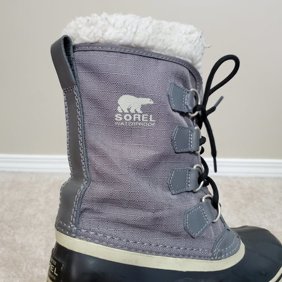 SOREL / 6.5 / Women's Carnival Lace-Up Canvas Waterproof Insulated Winter Boots - Picture 9 of 12